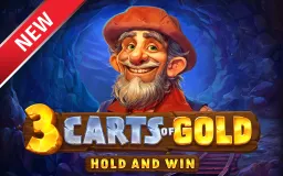 在Starcasino.be在线赌场上玩3 Carts of Gold: Hold and Win