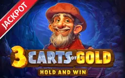 Joacă 3 Carts of Gold: Hold and Win în cazinoul online Starcasino.be