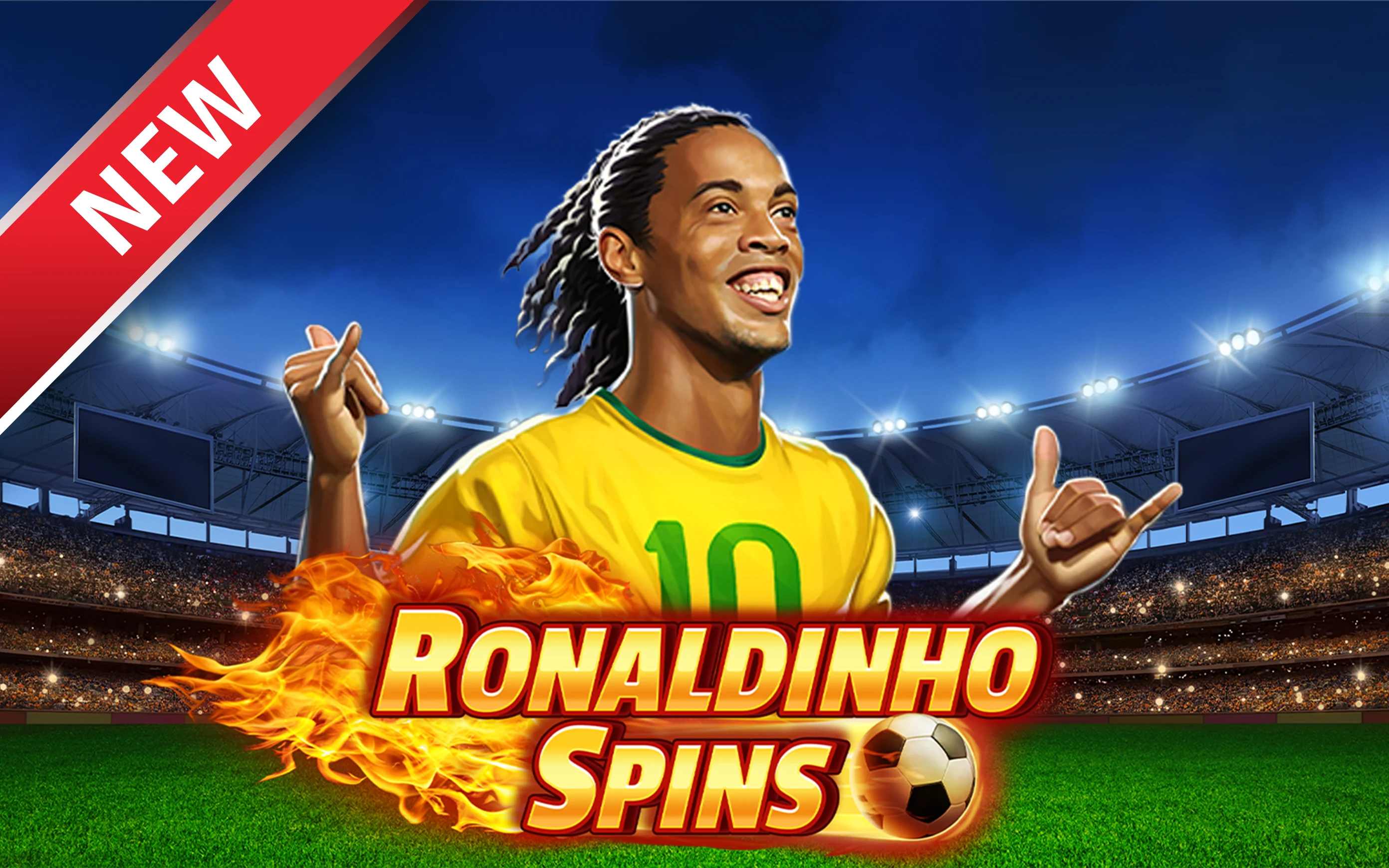 เล่น Ronaldinho Spins บนคาสิโนออนไลน์ Starcasino.be