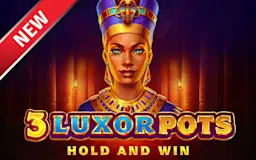 Joacă 3 Luxor Pots: Hold and Win în cazinoul online Starcasino.be