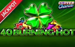 Παίξτε 40 Burning Hot Clover Chance στο online καζίνο Starcasino.be