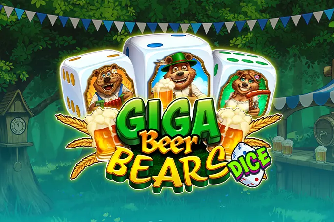 Play Giga Beer Bears Dice on Madisoncasino.be online casino