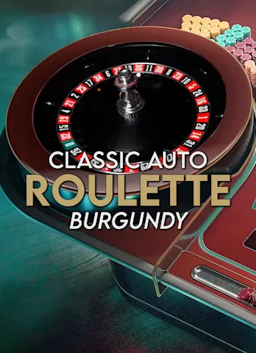 Speel Burgundy Auto-Roulette Classic op Stardice.be online casino