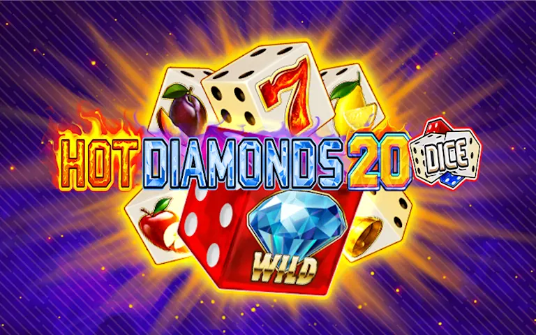 Play Hot Diamonds 20 Dice on Casinoking.be online casino