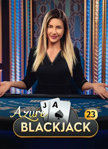 Play Blackjack 23 - Azure on Starcasino.be online casino