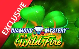 Zagraj w Diamond Mystery™ – 100 Wild Fire w kasynie online Starcasino.be