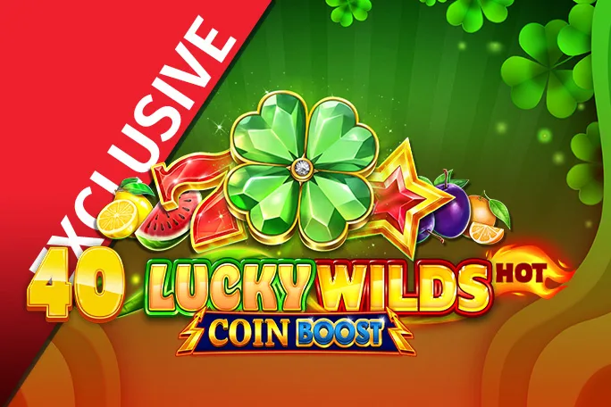 Play 40 Lucky Wilds Hot Coin Boost on Starcasino.be online casino