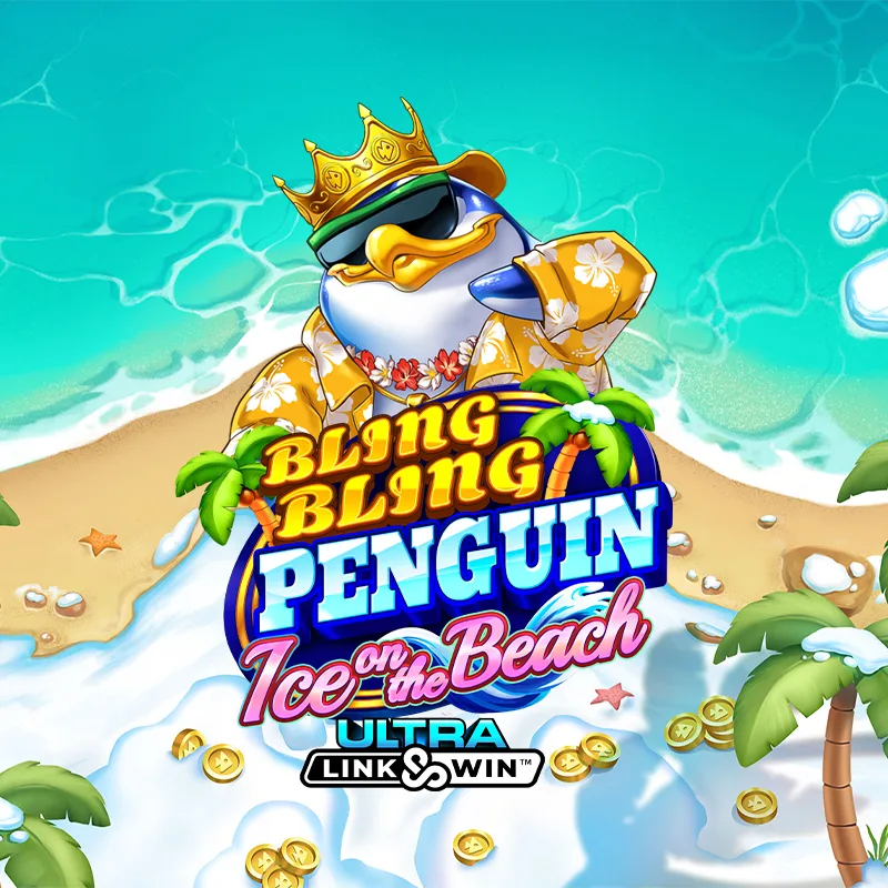 Bling Bling Penguin: Ice On The Beach™