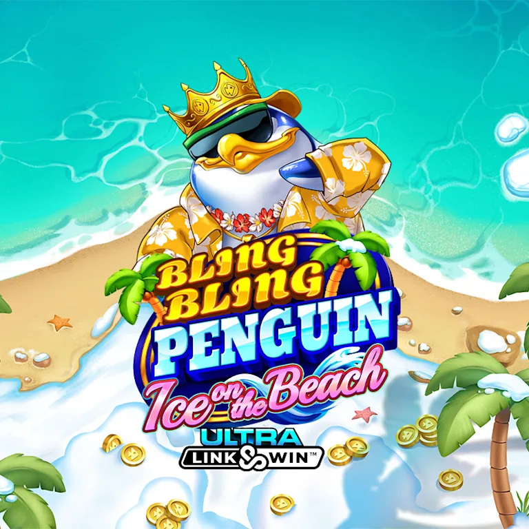 Bling Bling Penguin: Ice On The Beach™