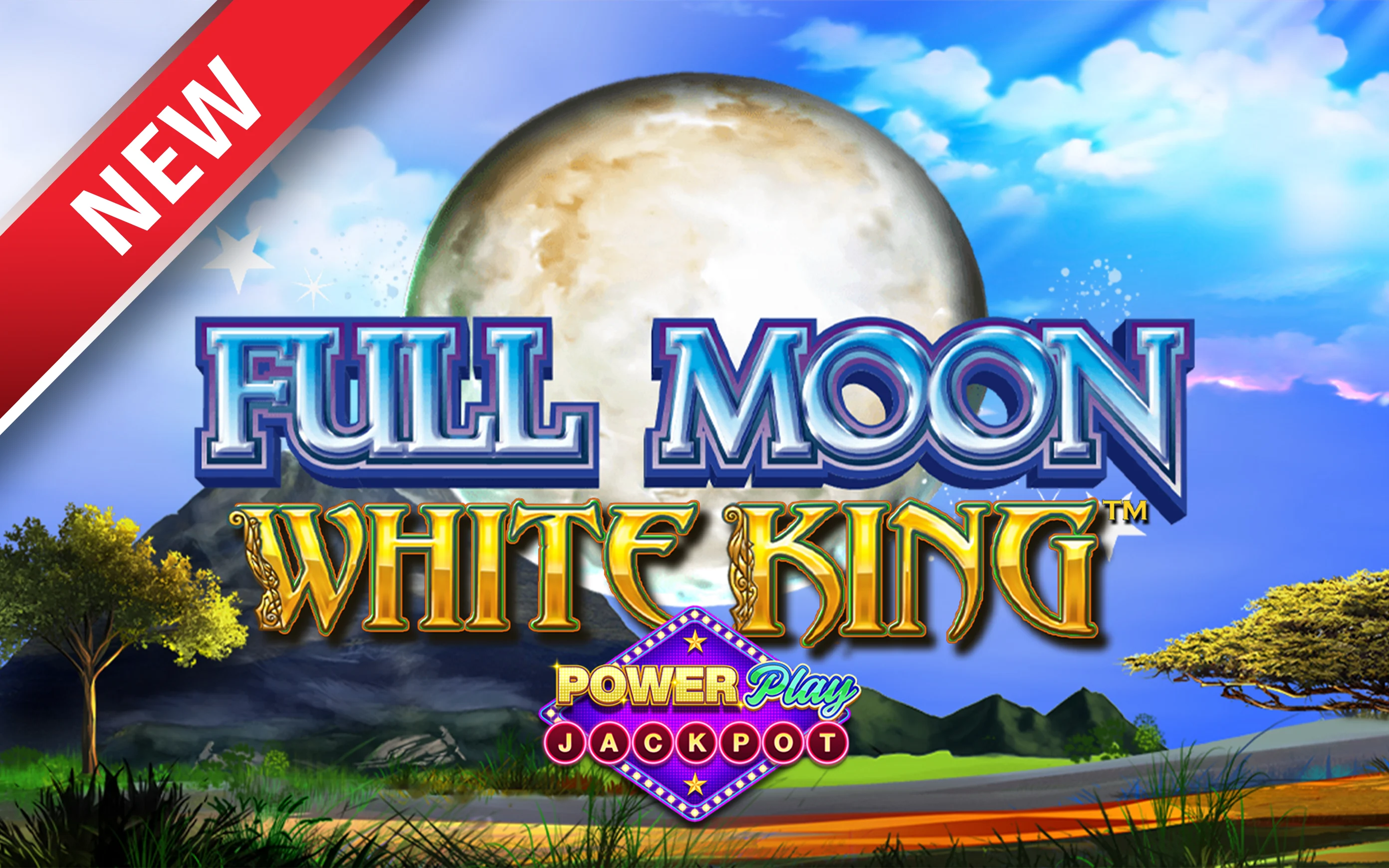 Play Full Moon: White King PowerPlay Jackpot™ on Starcasino.be online casino