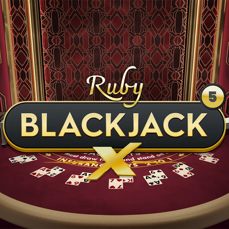 Play BlackjackX 5 - Ruby on Starcasinodice.be online casino