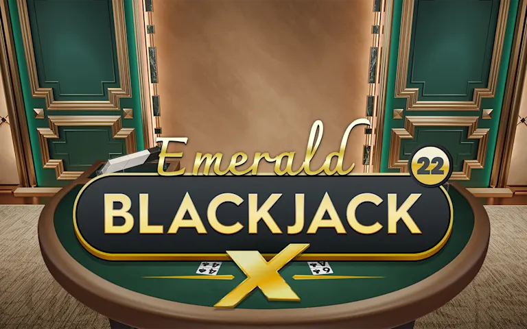 Play BlackjackX 22 - Emerald on Casinoking.be online casino