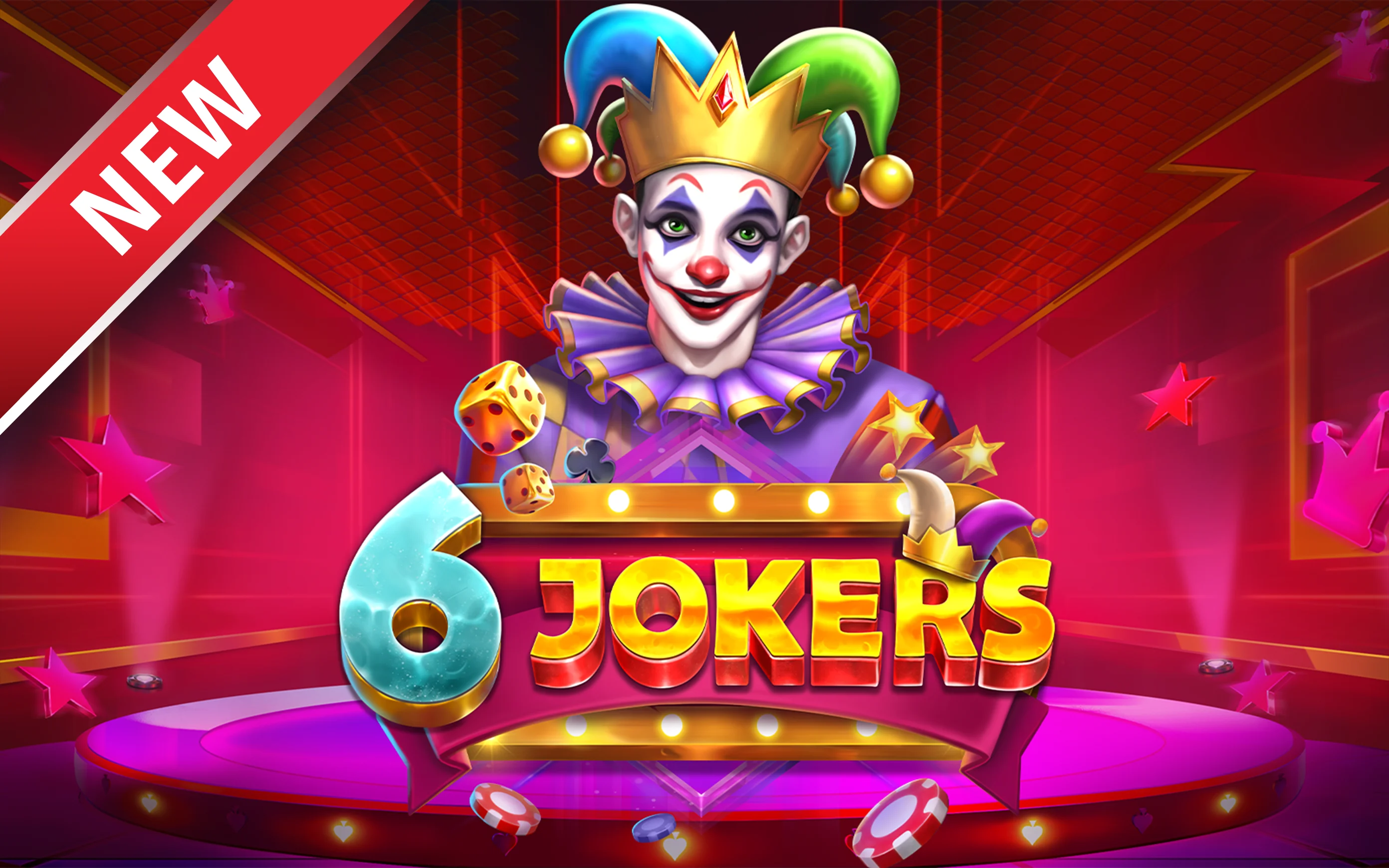 Zagraj w 6 Jokers w kasynie online Starcasino.be