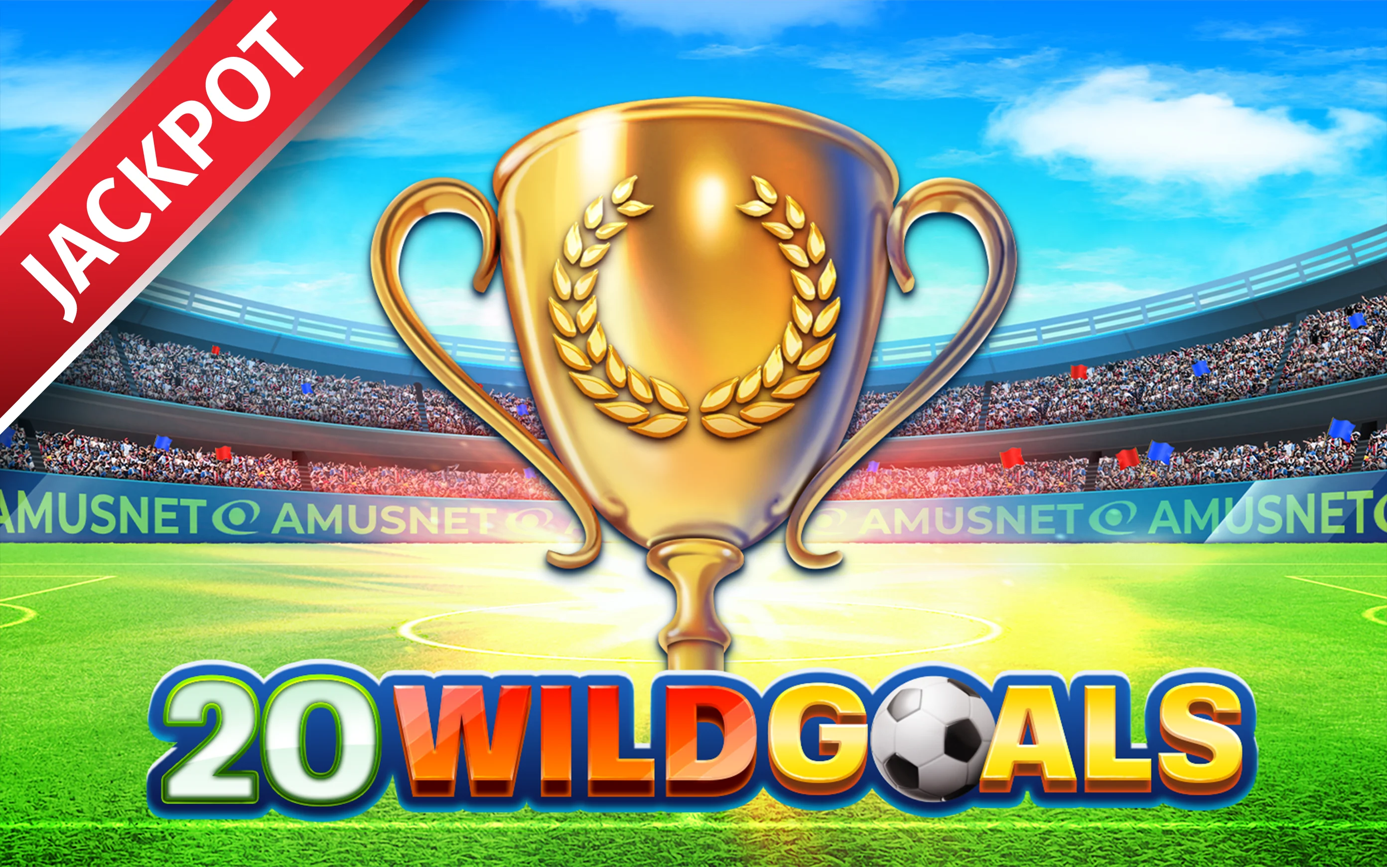 Zagraj w 20 Wild Goals w kasynie online Starcasino.be