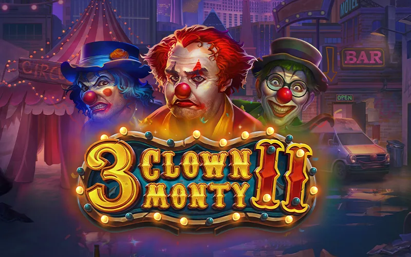 Jogue 3 Clown Monty II no casino online Starcasino.be 
