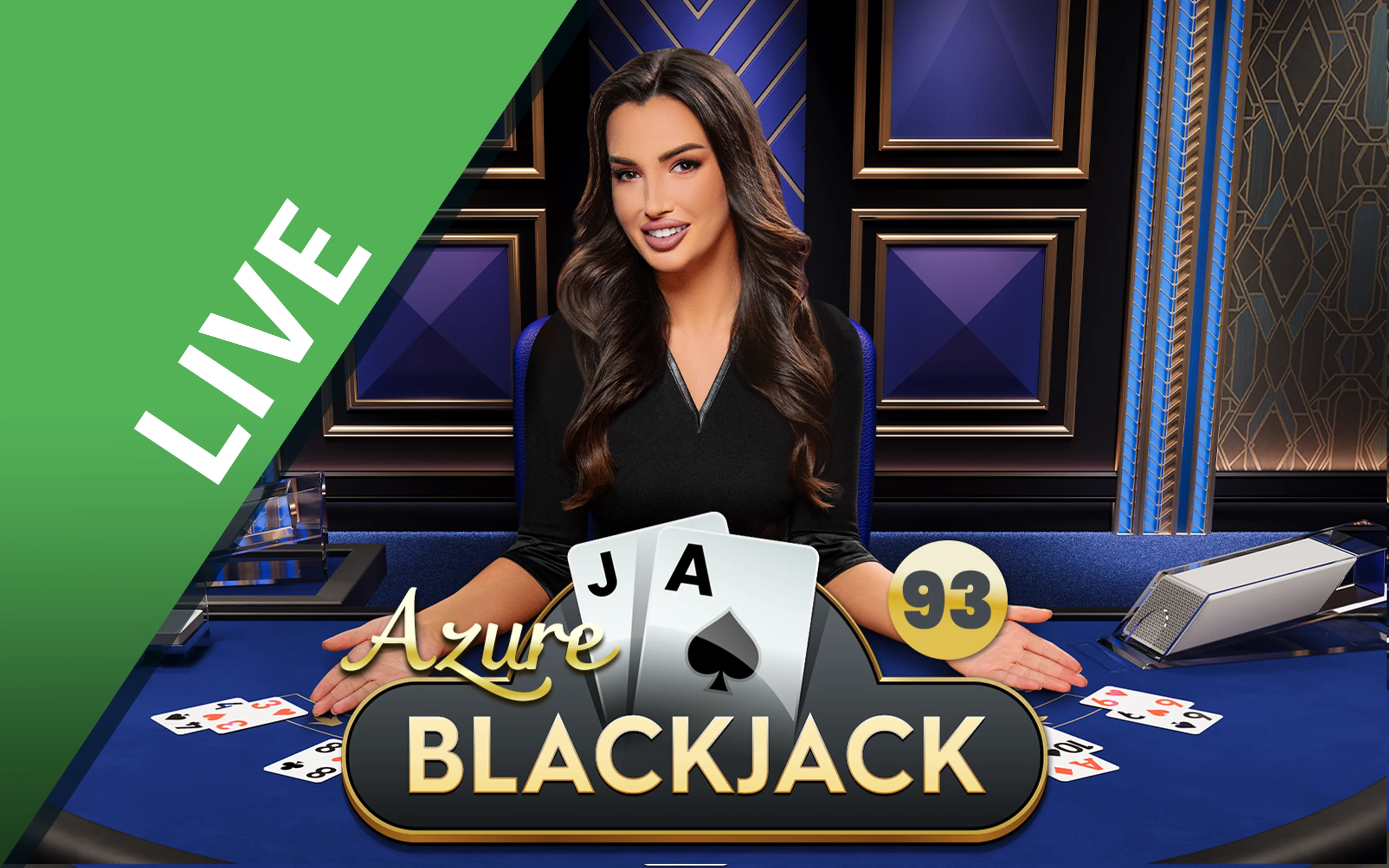 Παίξτε Blackjack 93 - Azure στο online καζίνο Starcasino.be