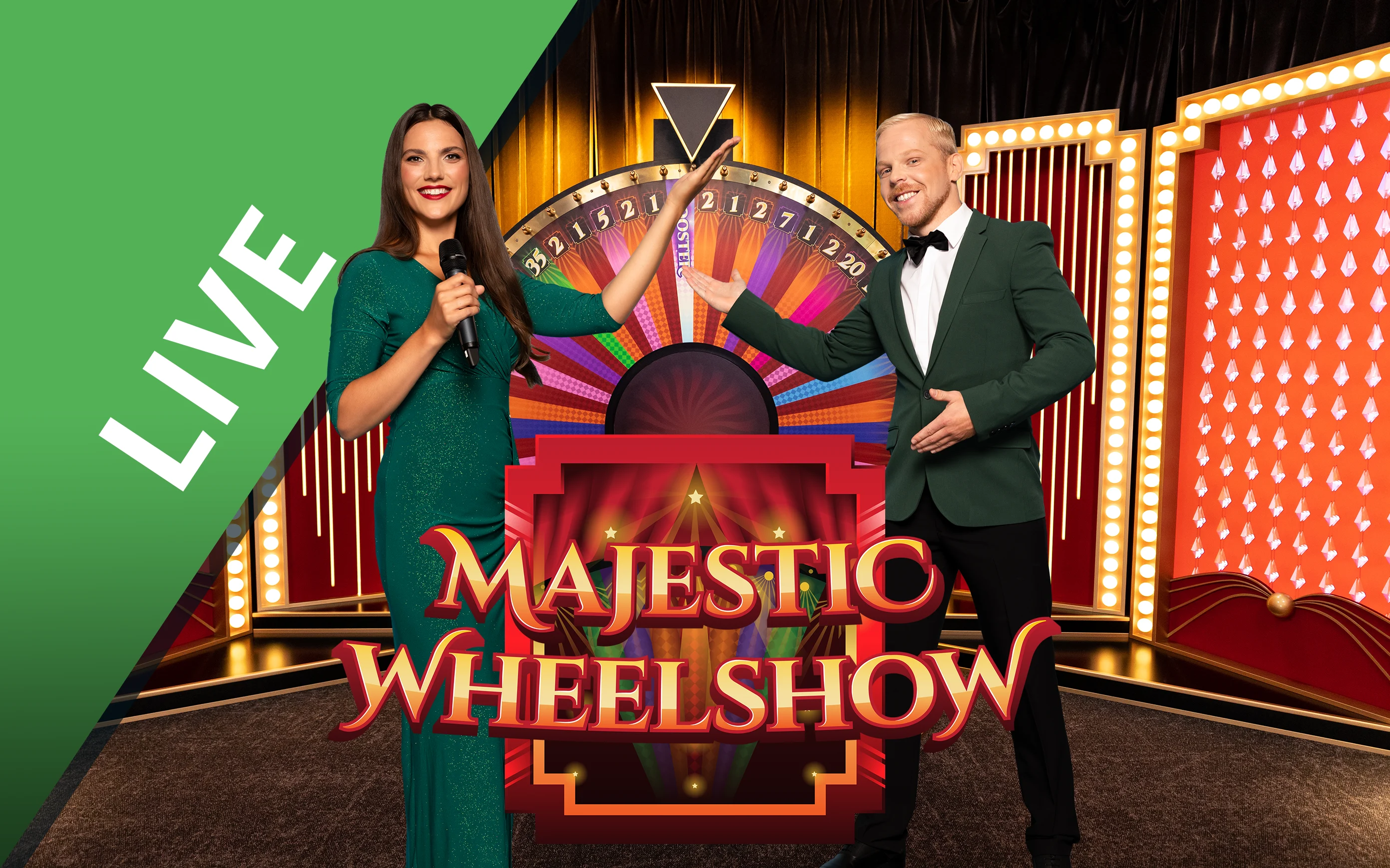 Παίξτε Majestic Wheelshow στο online καζίνο Starcasino.be