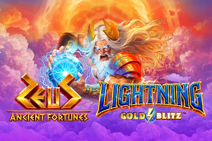 Juega a Ancient Fortunes Zeus Gold Blitz Lightning™ en el casino en línea de Solcasino.es
