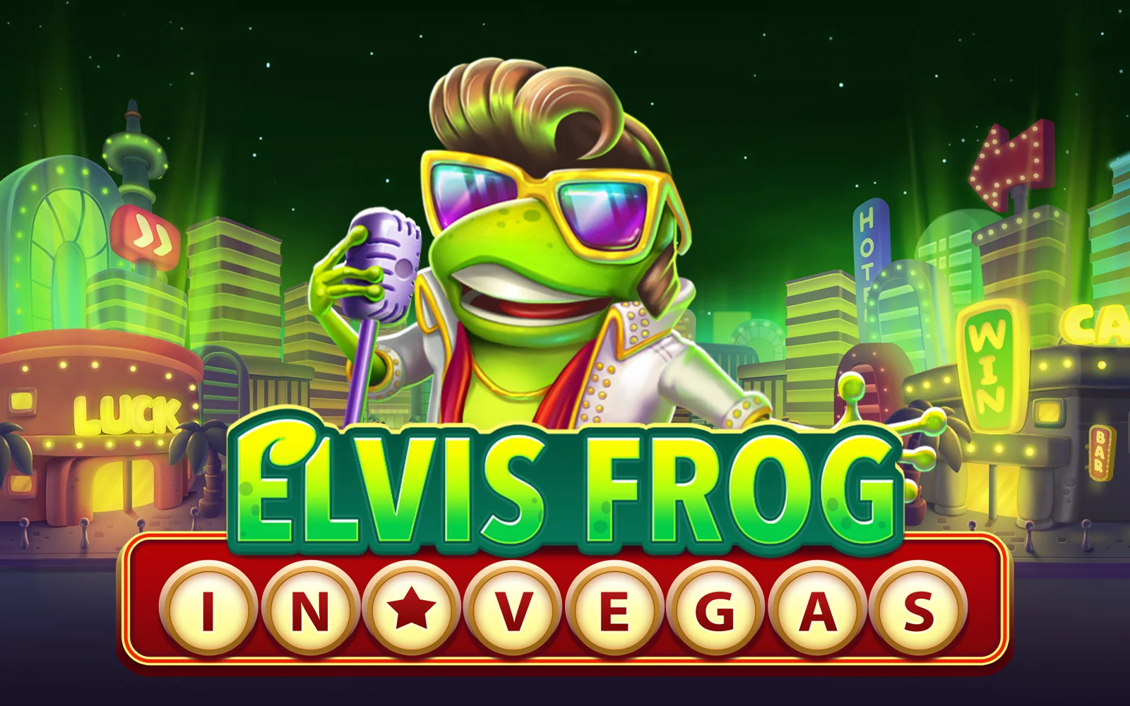 Joacă Elvis Frog in Vegas în cazinoul online Starcasino.be