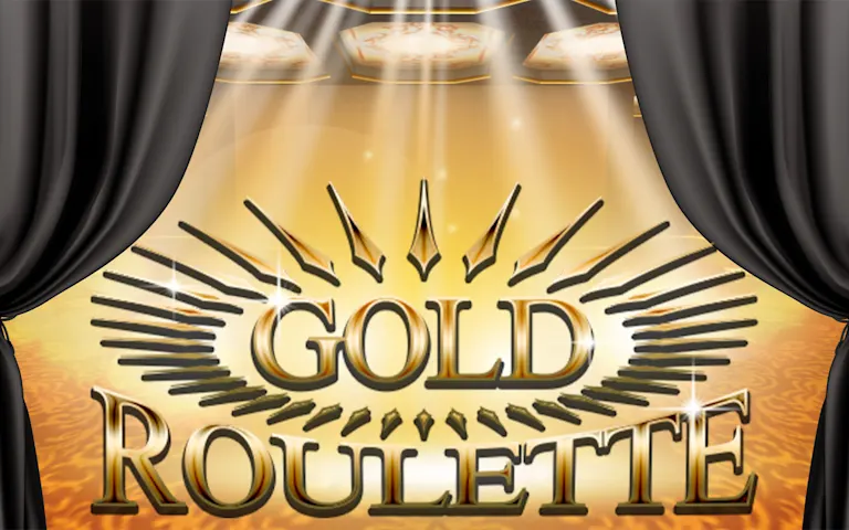 Play Gold Roulette on Stardice.be online casino