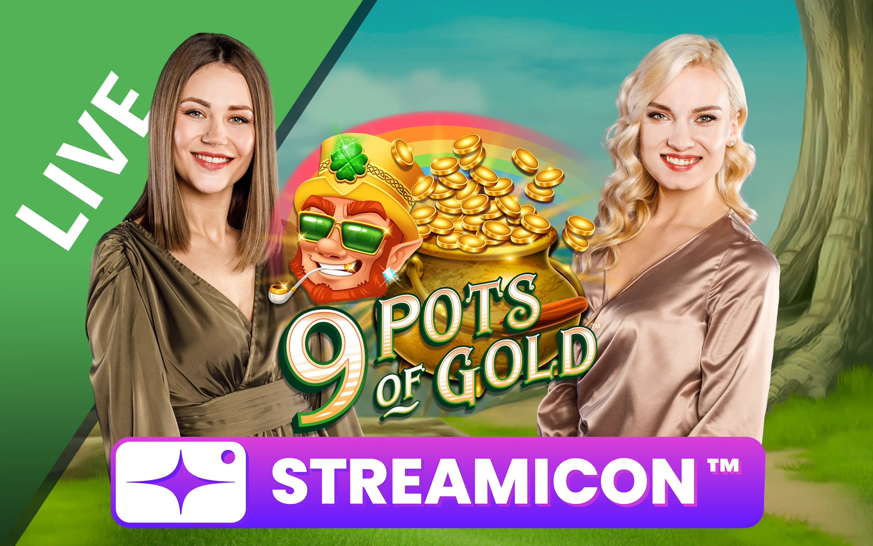 Παίξτε 9 Pots of Gold™ Streamicon™ στο online καζίνο Starcasino.be