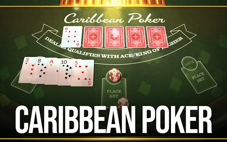 Play Caribbean Poker on Casinoking.be online casino