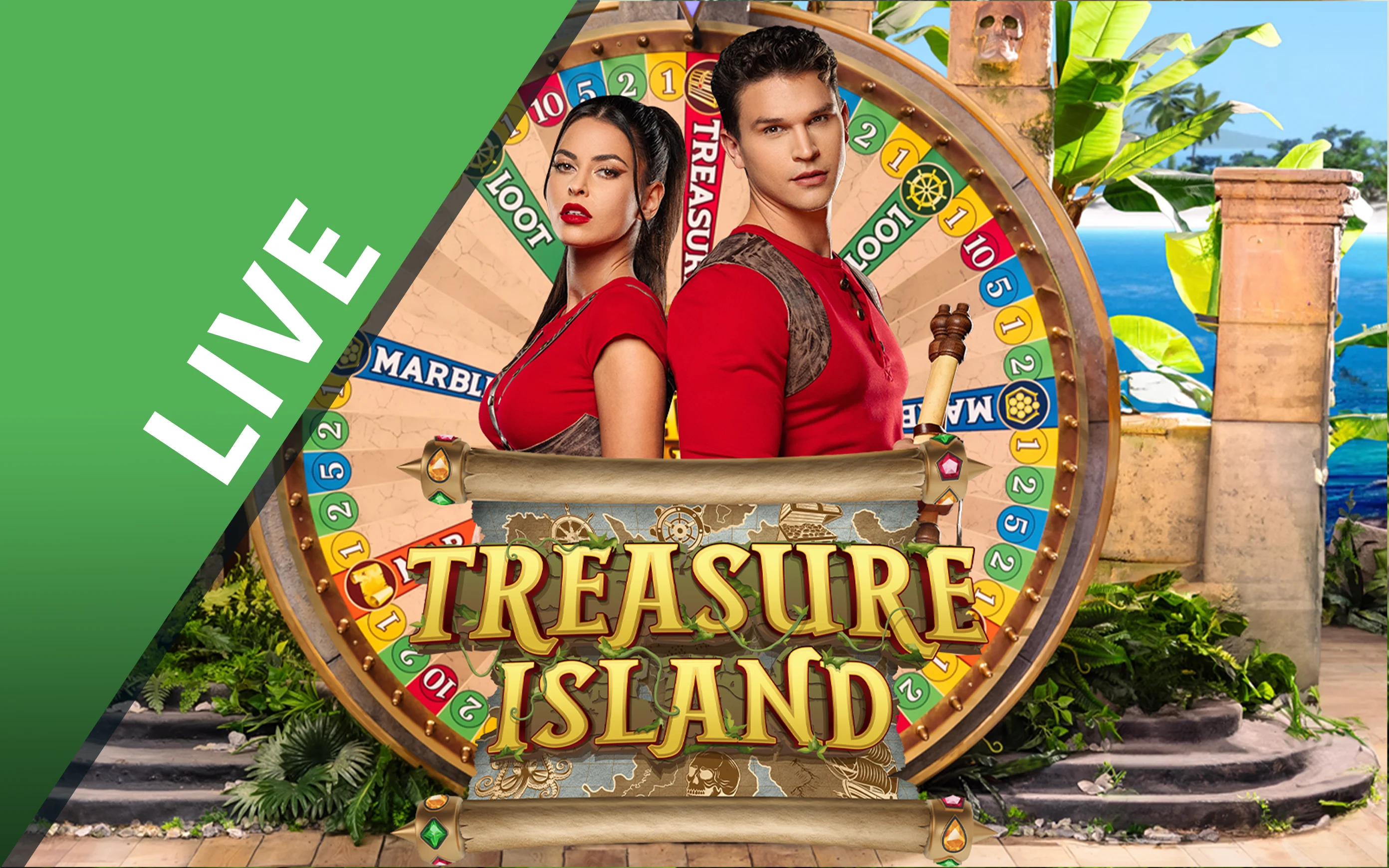 Play Treasure Island™ on Starcasino.be online casino