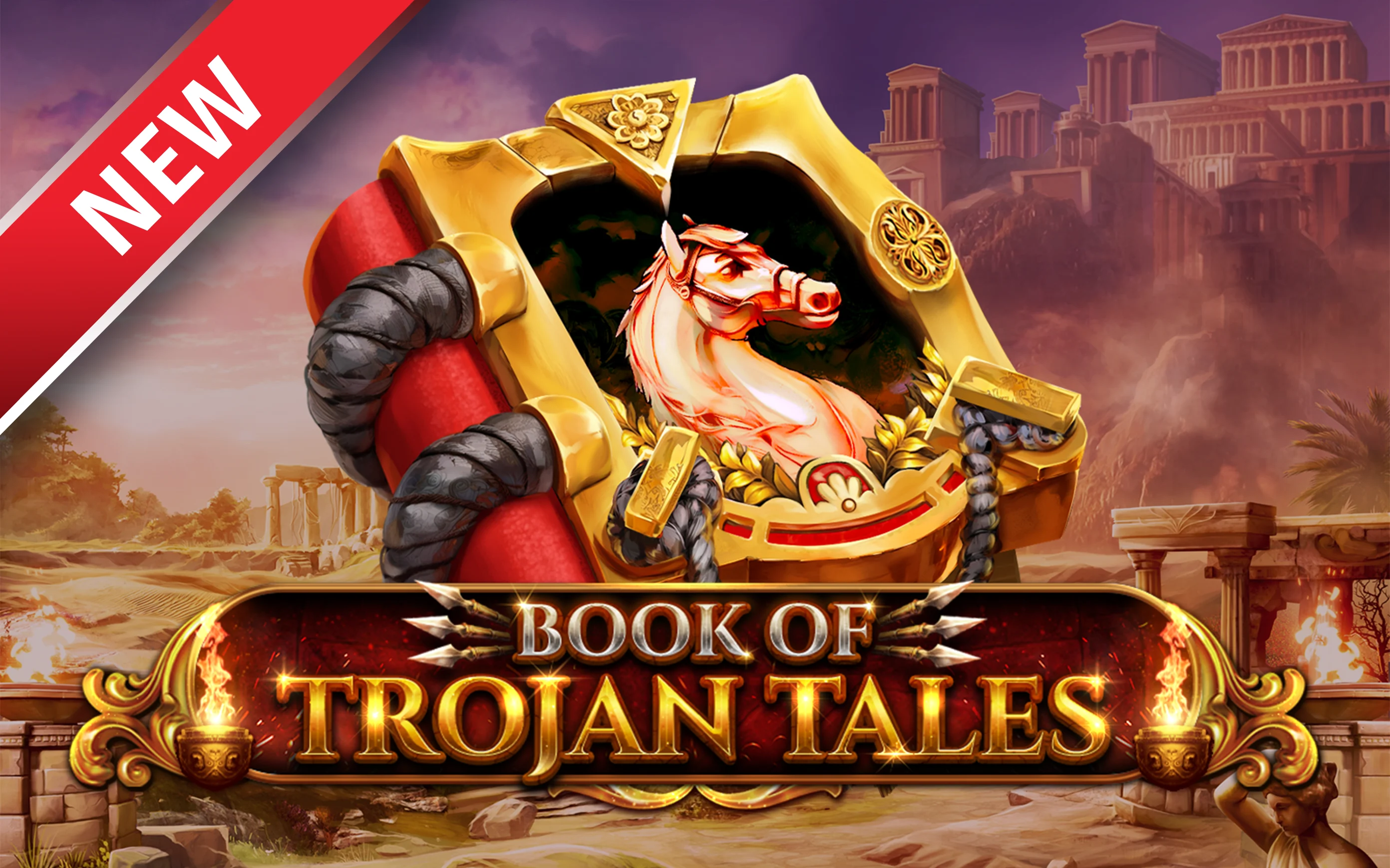 Jogue Book of Trojan Tales no casino online Starcasino.be 