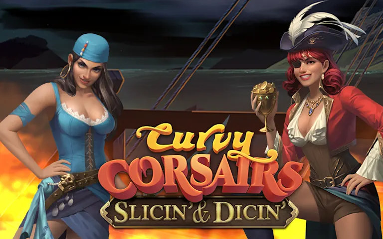 Play Curvy Corsairs: Slicin' & Dicin' on Stardice.be online casino