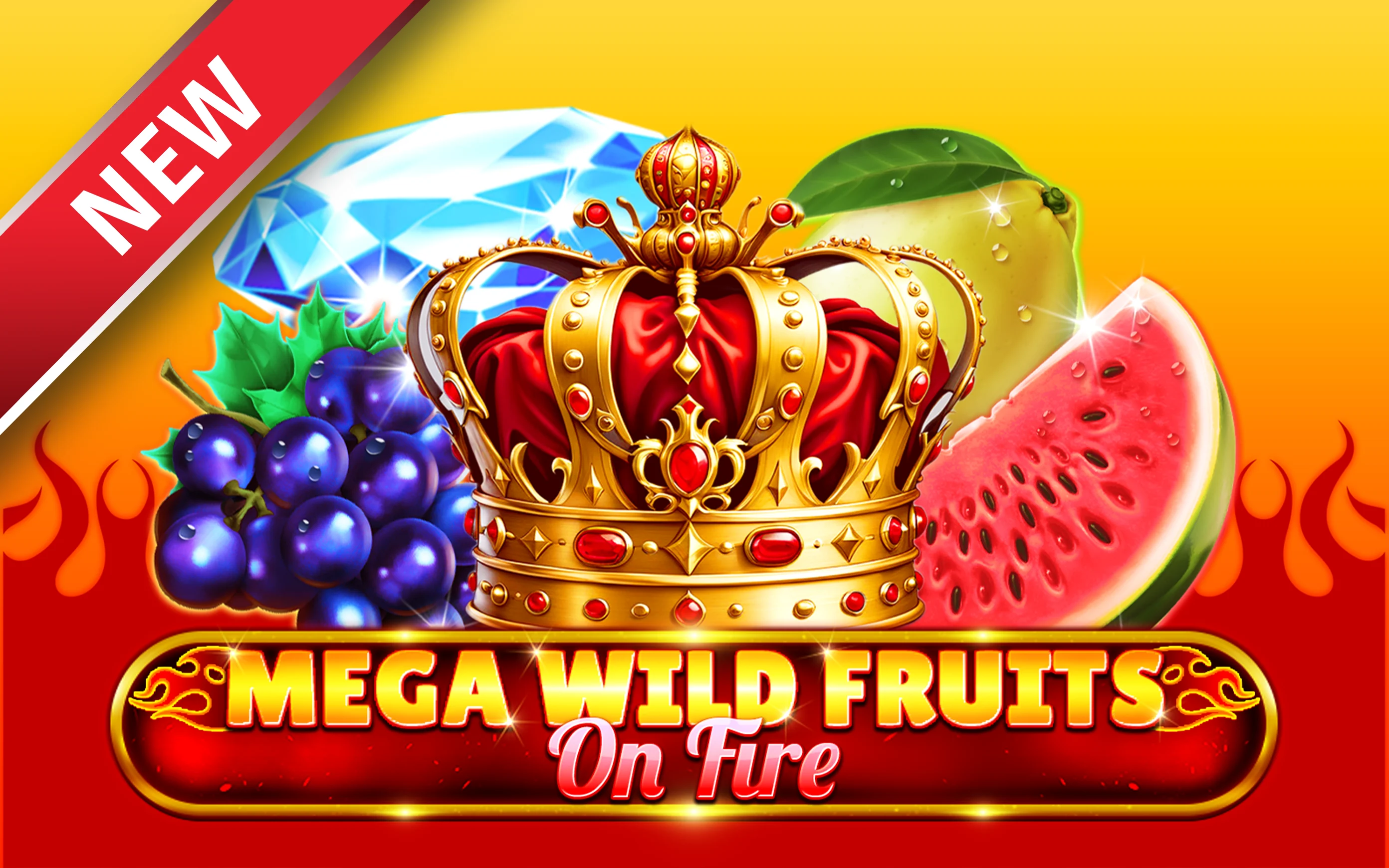 Gioca a Mega Wild Fruits - On Fire sul casino online Starcasino.be