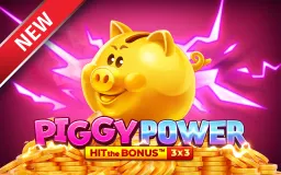 Zagraj w Piggy Power: Hit The Bonus w kasynie online Starcasino.be