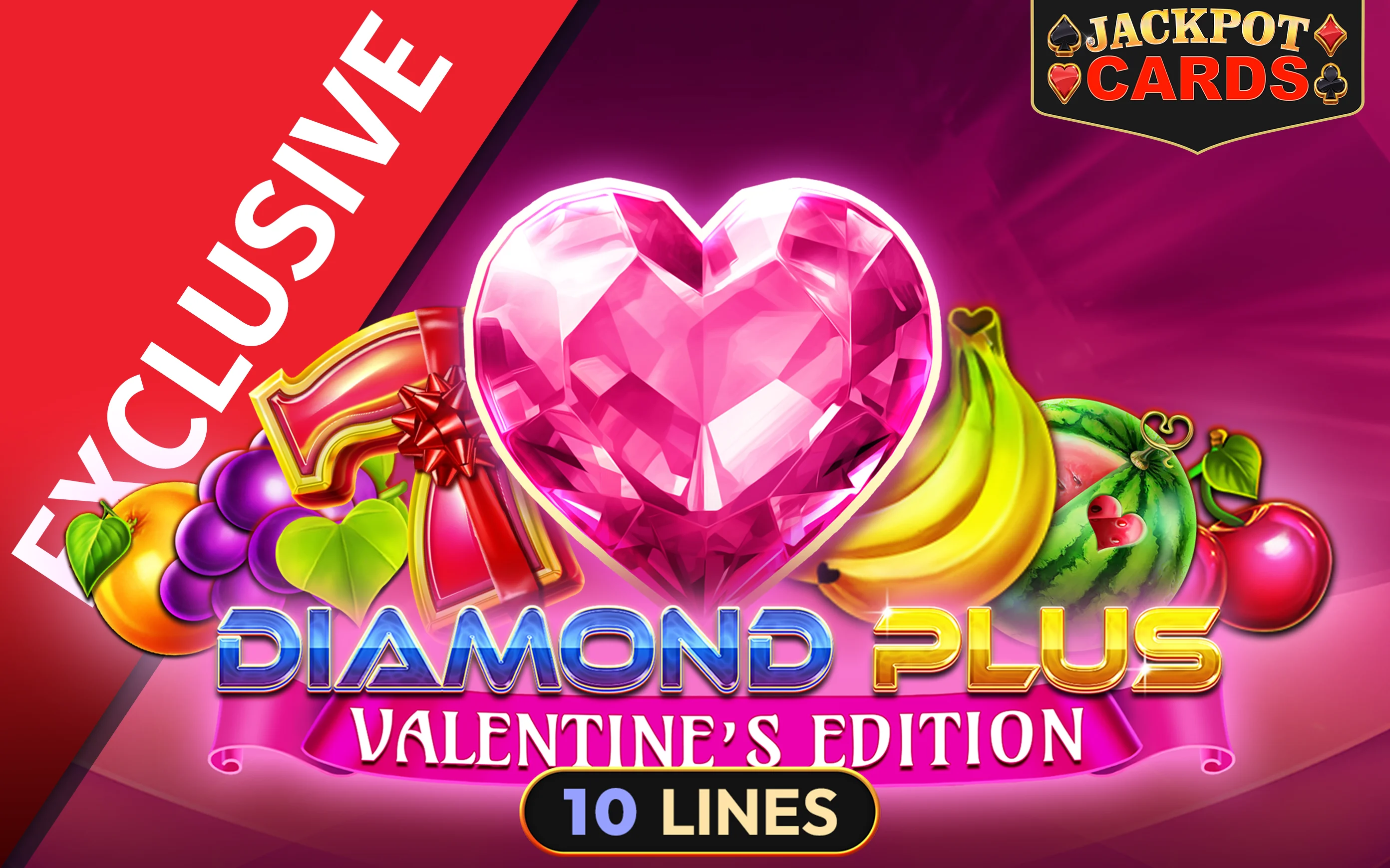 Play Diamond Plus Valentine’s Edition on Starcasino.be online casino