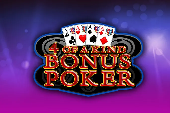 Play 4 of a kind Bonus Poker on Casinoking.be online casino