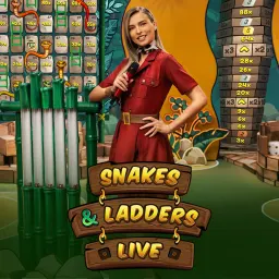 Speel Snakes & Ladders Live™ op Starcasino.be online casino