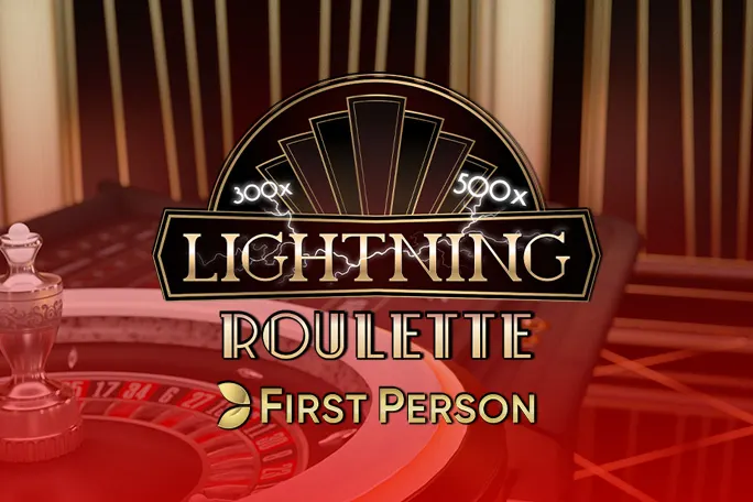 Play First Person Lightning Roulette on Starcasino.be online casino