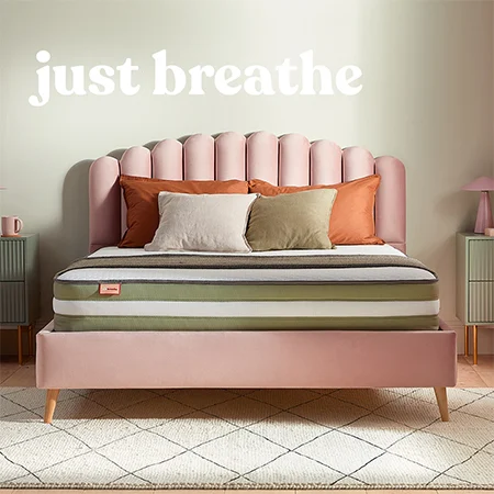 The just breathe double mattress works out at 12p a night over 8 years