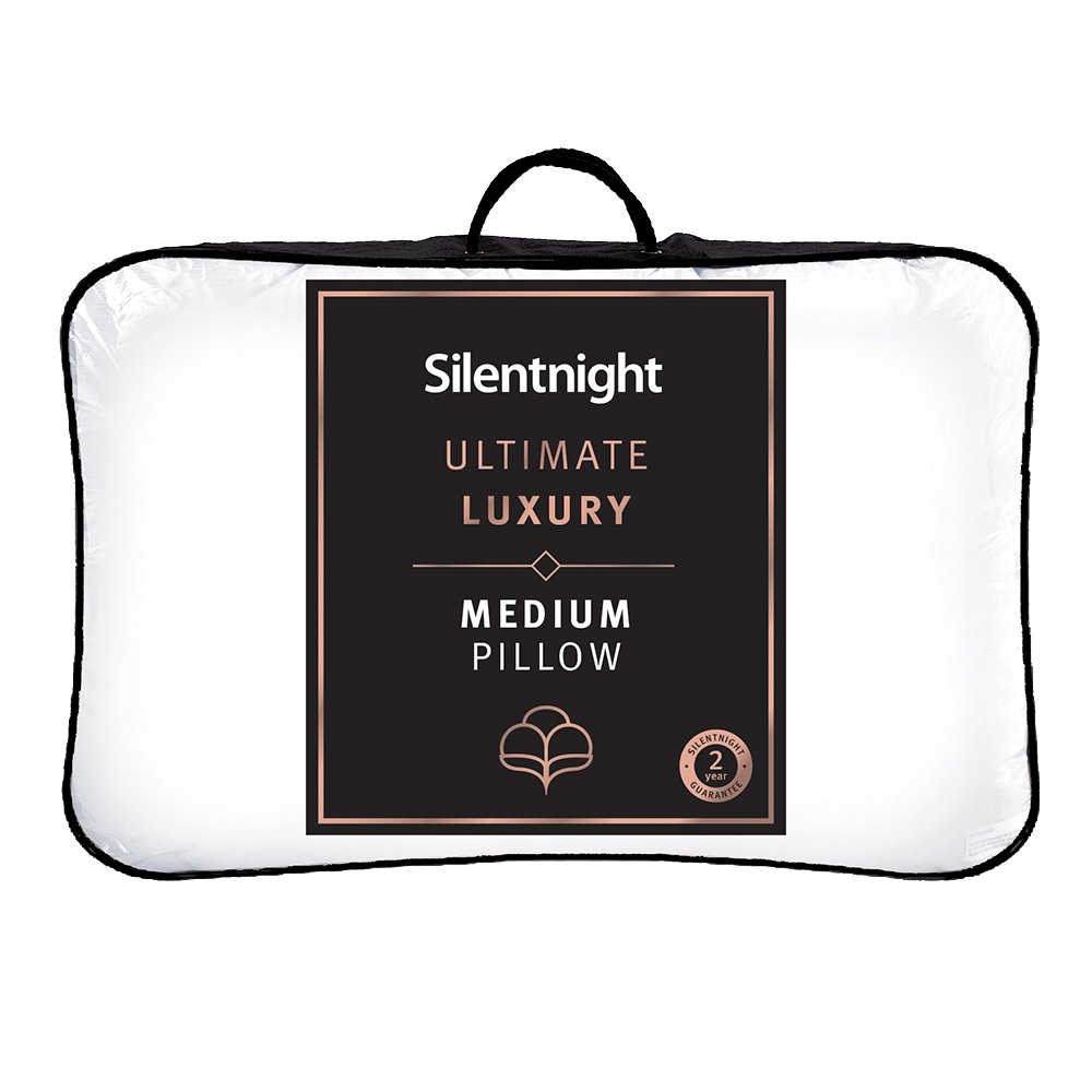 Silentnight ultimate luxury medium pillow 2 pack