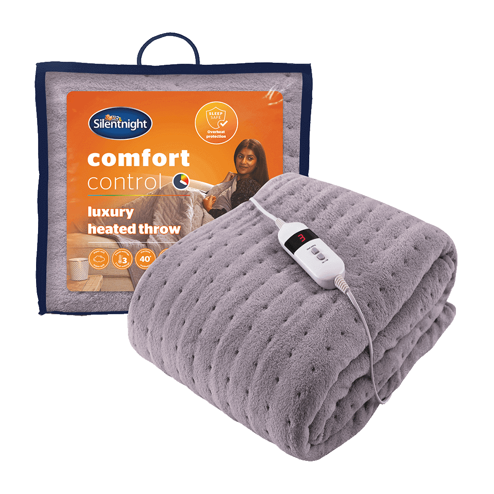 comfort control luxury heated throw