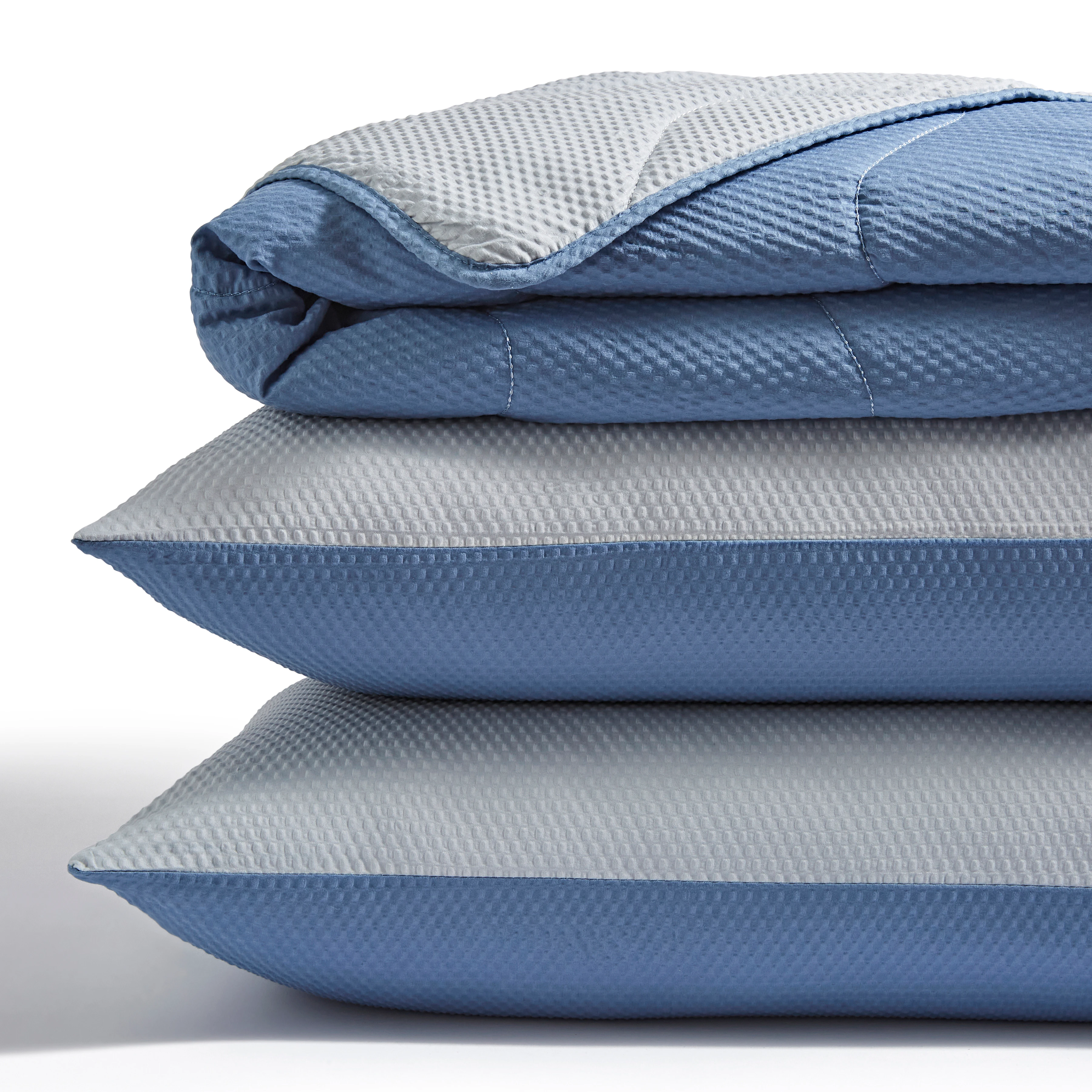 two pillowcases and a cooling summer breeze duvet