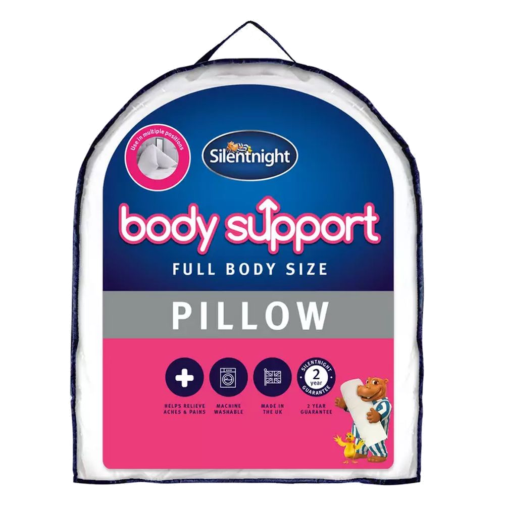 Full body-size body support pillow
