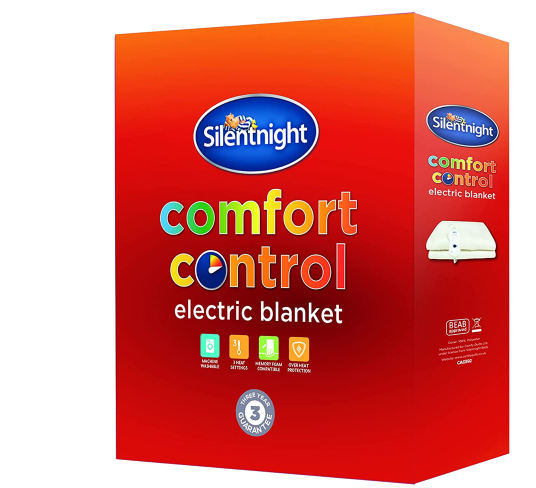 Silentnight comfort control electric blanket in box