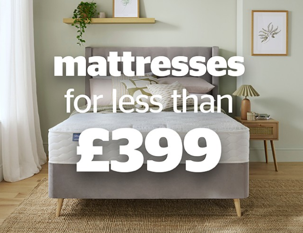 mattresses for less than £399