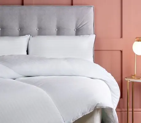a silentnight duvet on a bed