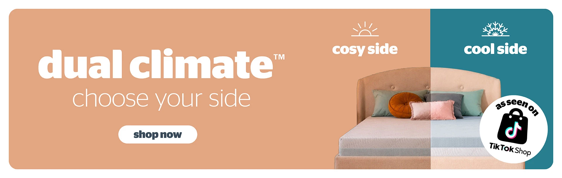 The Silentnight Dual Climate Mattress, as seen on TikTok