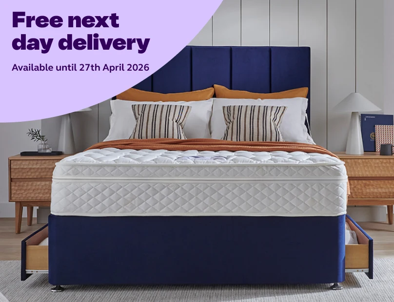 Free next day delivery on any Premier Inn Bed.