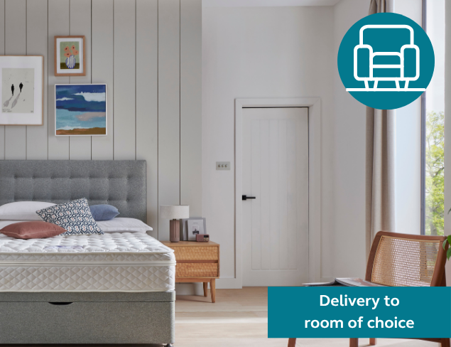 Delivery to your room of choice