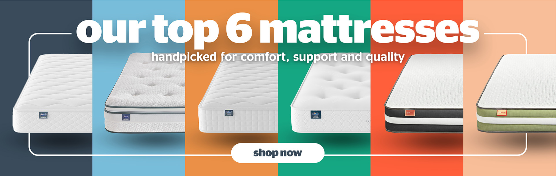 top 5 mattresses, handpicked for comfort, support and quality