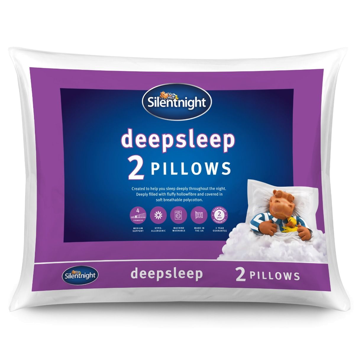 deep sleep 2 pillows