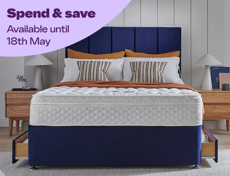 spend & save until the 18th May.