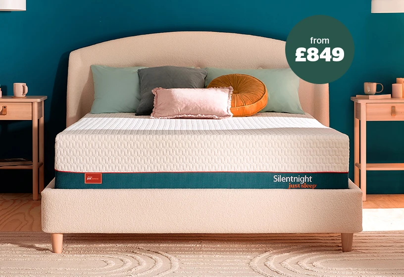 just serene mattress with Vitalize technology, prices from £849